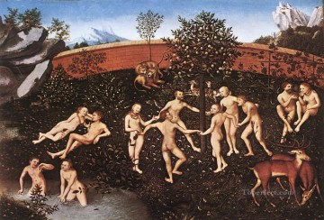 Desnudo Painting - El Siglo de Oro Lucas Cranach el Viejo desnudo